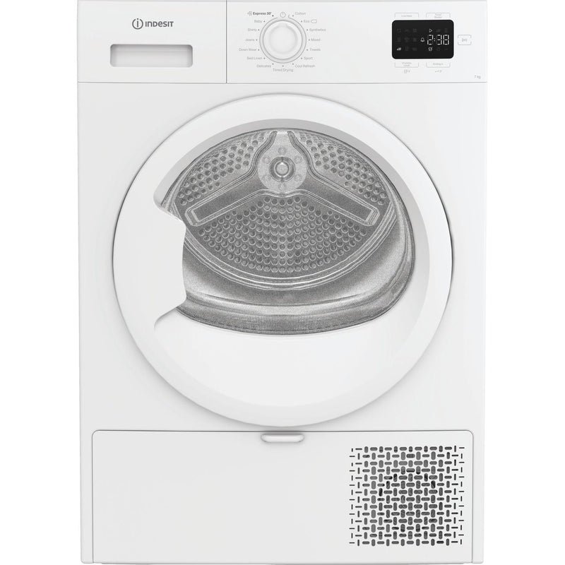 Indesit C YSD 72D WW UK Heat Pump Tumble Dryer 59.8cm x 54.5cm x 84.6cm