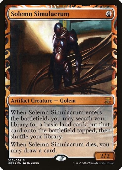 Solemn Simulacrum (25) [Masterpiece Series: Kaladesh Inventions]