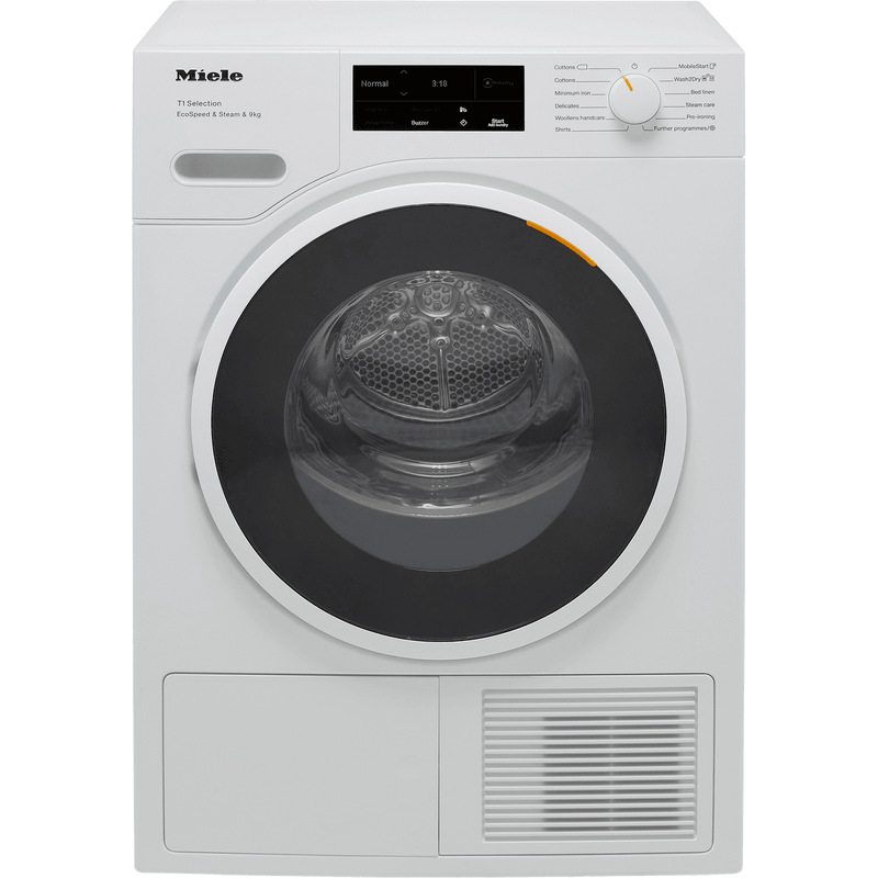 Miele TSL783WP Heat Pump Tumble Dryer 59.6cm x 60cm x 85cm