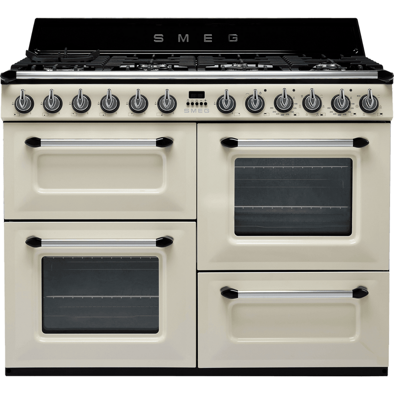 Smeg Victoria TR4110P1 Dual Fuel Range Cooker 110cm x 60cm x 90cm